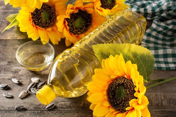 hair sunflower oil