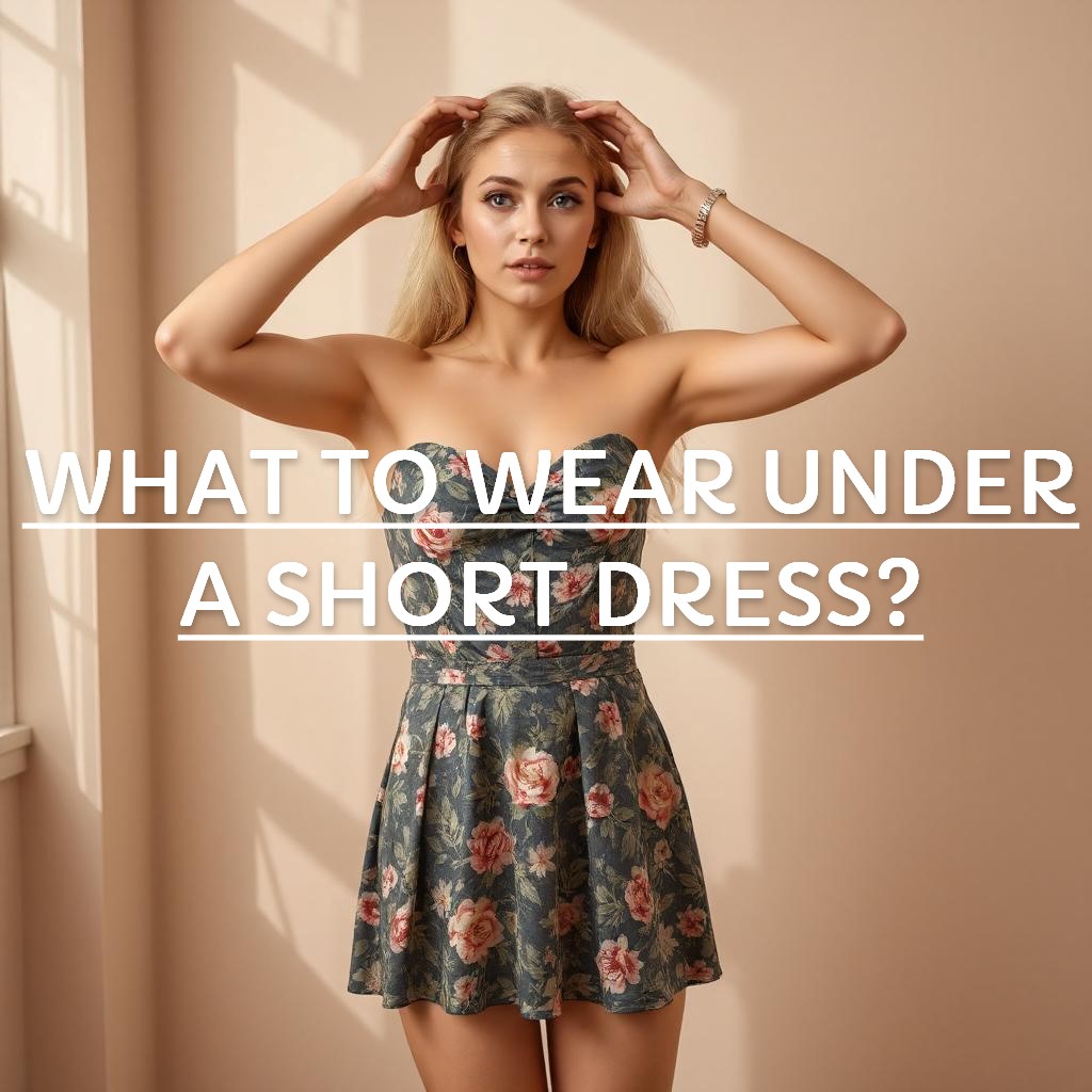 what to wear under a short dress